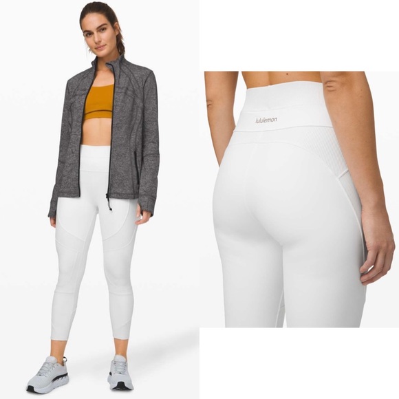 lululemon athletica Pants - Lululemon | New Ambition Super High-Rise Tight 28” in White
